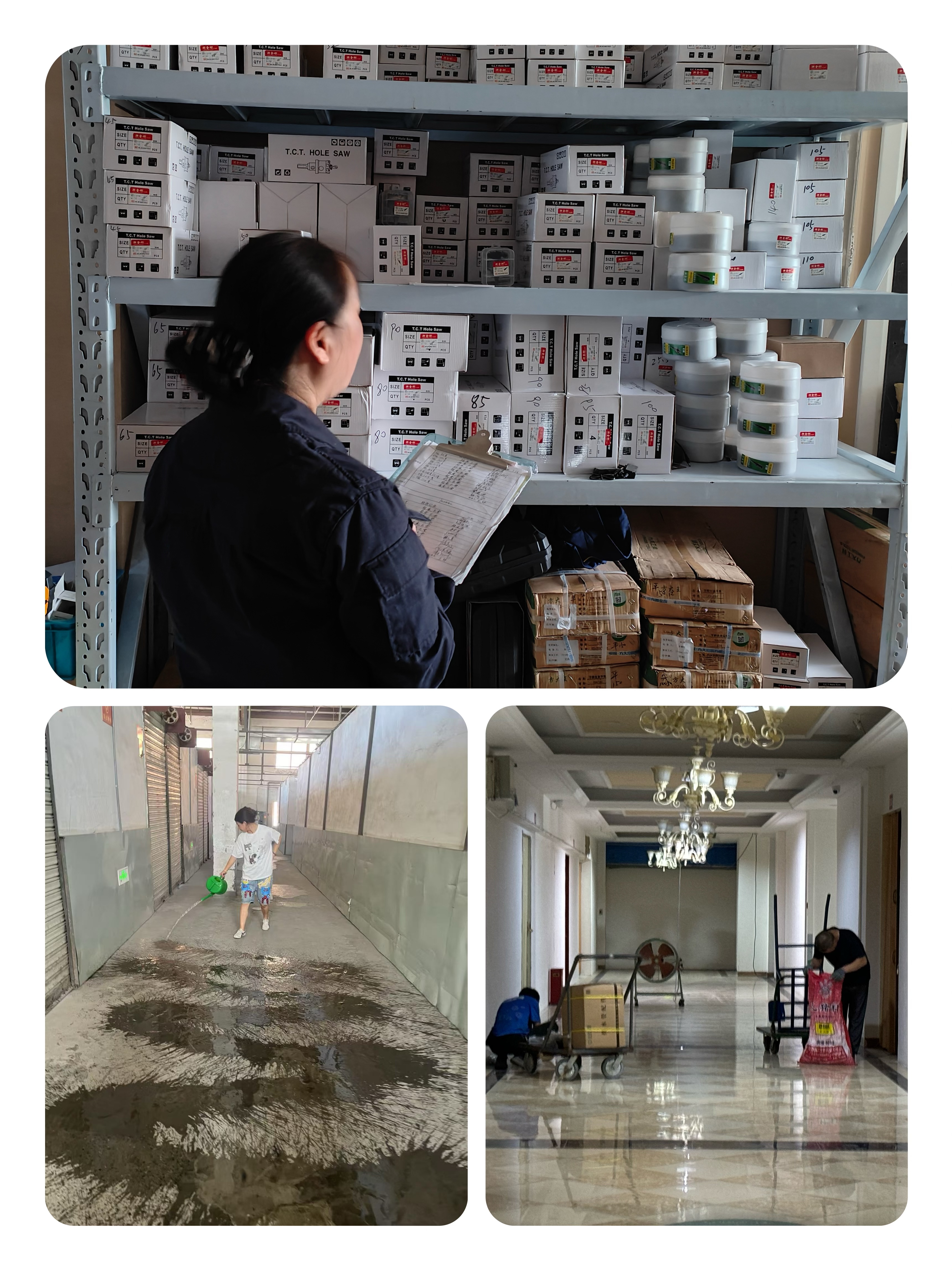 夏季多舉措筑牢倉庫安全防線