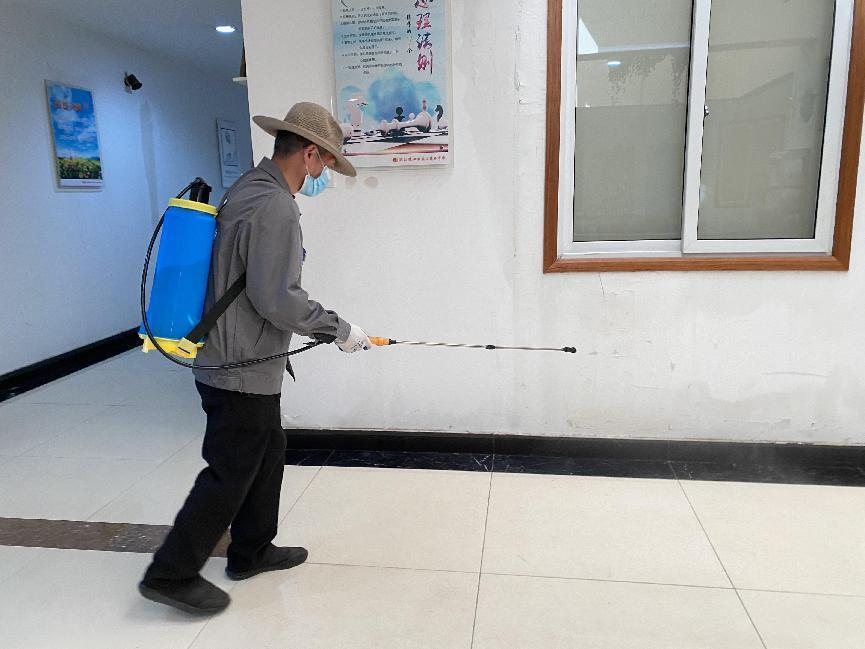 錢江商城做好日常消殺，筑牢安全屏障