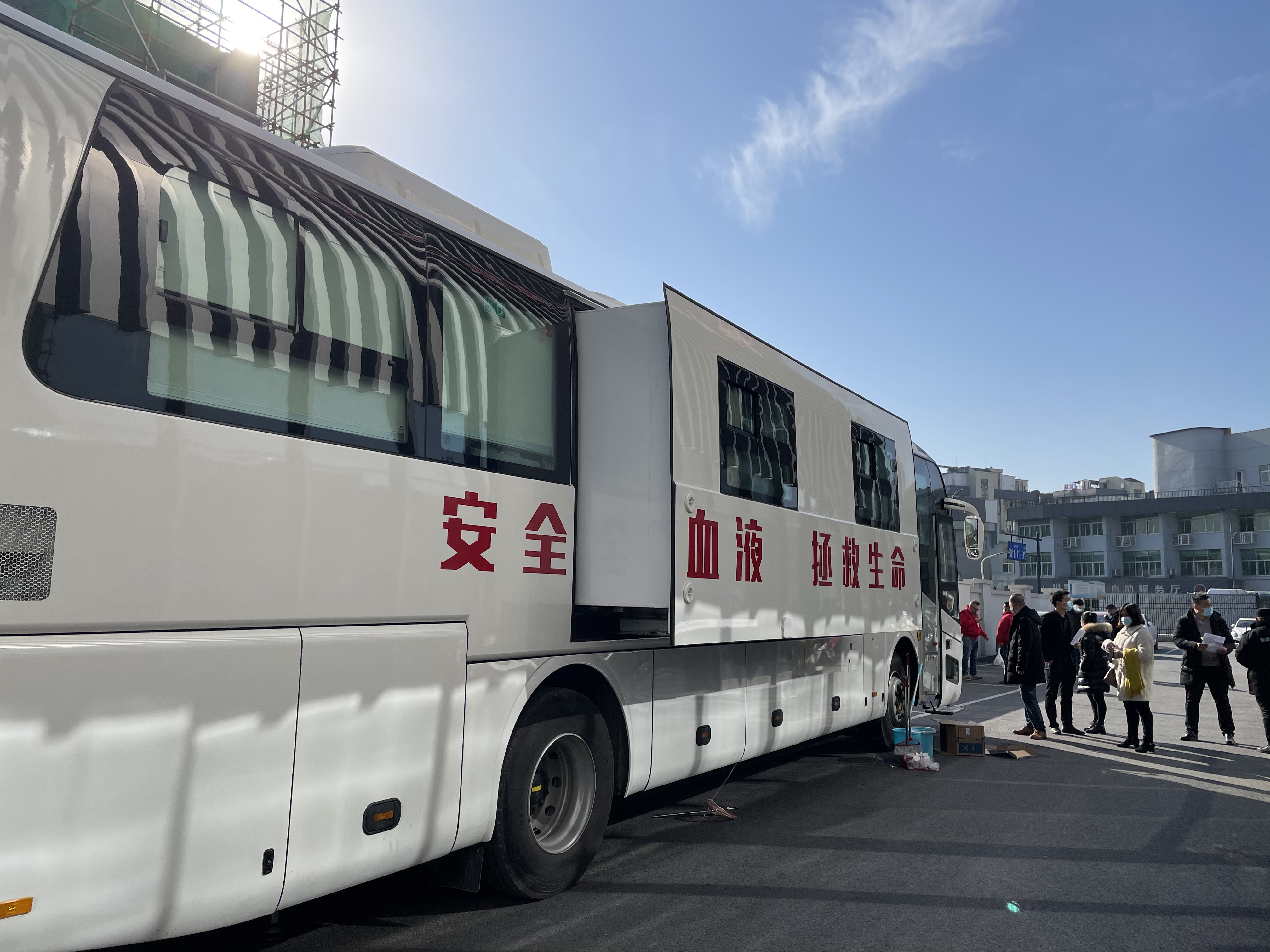 水晶城開(kāi)展冬季獻(xiàn)血活動(dòng)