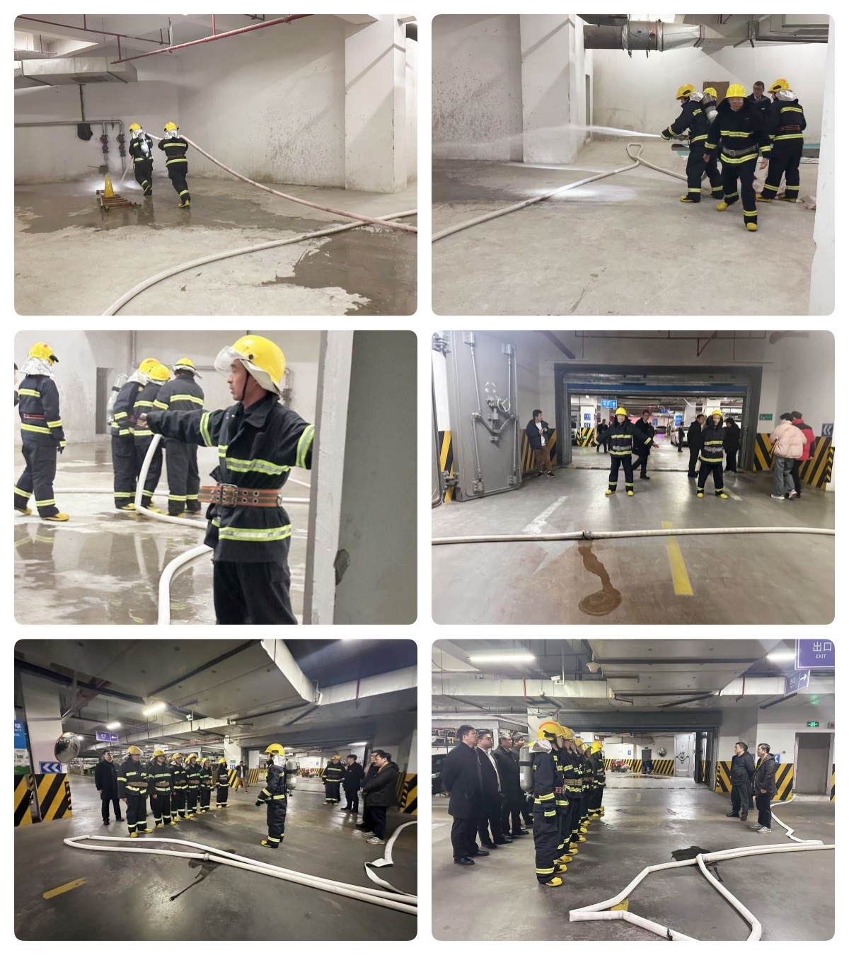 水晶城聯(lián)合大關(guān)街道、錢江商城開展消防聯(lián)勤聯(lián)動(dòng)演練